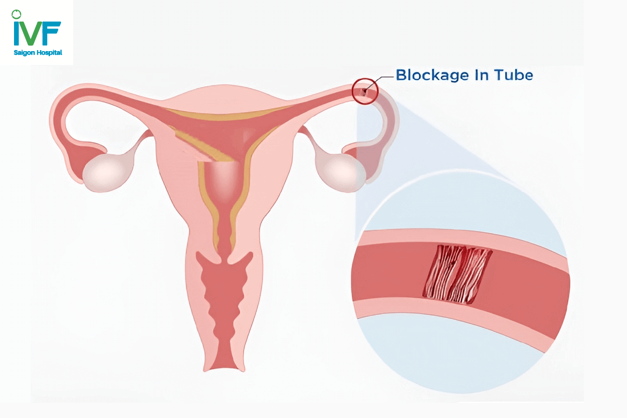 tắc vòi trứng 