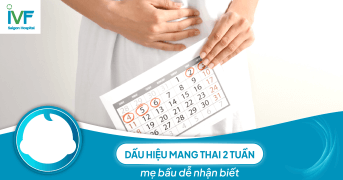 Tổng hợp dấu hiệu mang thai 2 tuần dễ nhận biết ở mẹ bầu 