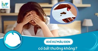 Khí hư màu đen có bất thường không?